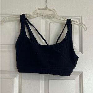 Black Women's Sports Bra